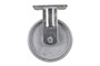 Vestil Cast Iron/Steel Rigid Caster - 6 In. Diameter x 2 In. Width 1543 lb - Silver