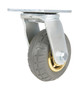 Vestil Flat-Free Swivel Caster - 5 In. Diameter x 2 In. Width 507 lb - Gray/Gold