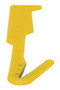 Vestil Plastic Cutter For Thick Material - 8 In. x 1/4 In. x 1-7/8 In. - Yellow