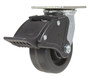 Vestil Phenolic Swivel With Total Brake Caster - 5 In. Diameter x 2 In. Width 1000 lb - Black