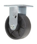Vestil Glass Filled Nylon Rigid Caster - 5 In. Diameter x 2 In. Width 1000 lb - Black