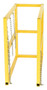 Vestil Steel Cylinder Barricade Rack - 37-1/2 In. x 16-1/2 In. x 32 In. 3 Cylinder - Yellow