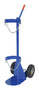 Vestil Steel Portable Economy Cylinder Lifter with Pneumatic Wheels - 25-1/16 In. x 16-5/8 In. x 54 In. 500 lb - Blue