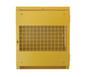 Vestil Steel Knockdown Vertical Cylinder Cabinet - 32 In. x 30 In. x 35-1/4 In. 4 Cylinder - Yellow