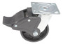 Vestil Glass Filled Nylon Swivel With Total Brake Caster - 5 In. Diameter x 2 In. Width 1000 lb - Black
