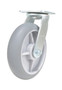 Vestil Thermoplastic Rubber Swivel Caster - 8 In. Diameter x 2 In. Width 705 lb Light - Gray