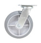 Vestil Thermoplastic Rubber Swivel Caster - 8 In. Diameter x 2 In. Width 705 lb Light - Gray