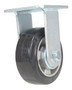 Vestil Rubber Rigid Caster - 5 In. Diameter x 2 In. Width 661 lb Dark - Black/Gold