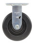 Vestil Phenolic Rigid Caster - 6 In. Diameter x 2 In. Width 1200 lb - Black
