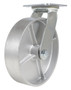 Vestil Cast Iron/Steel Swivel Caster - 8 In. Diameter x 2 In. Width 1760 lb - Silver