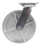 Vestil Cast Iron/Steel Swivel Caster - 8 In. Diameter x 2 In. Width 1760 lb - Silver