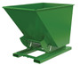 Vestil Steel Heavy Duty No Bump and Dump Hopper - 1-1/2 Cubic Yard 6000 lb - Tractor Green