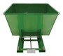 Vestil Steel Light Duty Self Dumping Hopper - 2 Cubic Yard 2000 lb - Green