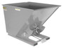 Vestil Steel Heavy Duty Self Dumping Hopper - 2 Cubic Yard 6000 lb - Machine Gray