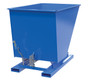 Vestil Steel Medium Duty Self Dumping Hopper - 1-1/2 Cubic Yard 4000 lb - Blue