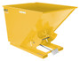Vestil Steel Light Duty Self Dumping Hopper - 2 Cubic Yard 2000 lb - Yellow