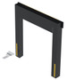 Vestil Nylon Vinyl Dock Seal - 12 In. 8 Ft. x 9 Ft. - Black
