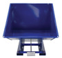Vestil Steel Medium Duty Self Dumping Hopper - 2 Cubic Yard 4000 lb - Blue