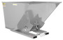 Vestil Steel Heavy Duty Self Dumping Hopper - 2-1/2 Cubic Yard 6000 lb - Silver Lining