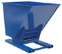 Vestil Steel Heavy Duty Hydraulic Dumping Hopper - 1-1/2 Cubic Yard 6,000 lb - Blue