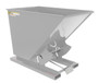 Vestil Steel Medium Duty Self Dumping Hopper - 1-1/2 Cubic Yard 4000 lb - Silver Lining