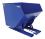 Vestil Steel Heavy Duty Self Dumping Hopper - 3-1/2 Cubic Yard 6000 lb - Blue