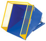 Vestil Steel Mesh D-200 Series Side Extension - 64-15/16 In. x 56-1/8 In. x 15-11/16 In. - Yellow