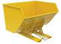 Vestil Steel Heavy Duty Self Dumping Hopper - 5 Cubic Yard 6000 lb - Yellow