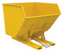 Vestil Steel Heavy Duty Self Dumping Hopper - 4 Cubic Yard 6000 lb - Yellow