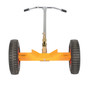 Vestil Steel Deluxe Tilt Back Drum Truck with Pneumatic Wheels - 1000 lb Gray / - Yellow