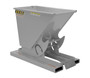 Vestil Steel Heavy Duty Self Dumping Hopper - 1/3 Cubic Yard 6000 lb - Machine Gray