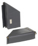 Vestil Vinyl Dock Seal Draft Blocker - 24 In. Length Black / - Yellow