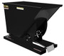 Vestil Steel Light Duty Self Dumping Hopper - 3/4 Cubic Yard 2000 lb - Semi Gloss Black