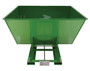 Vestil Steel Heavy Duty Self Dumping Hopper - 2-1/2 Cubic Yard 6000 lb - Green