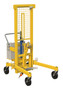 Vestil Steel Economical DC Drum Transporter - 55 Gallon 800 lb - Yellow