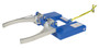 Vestil Steel Adjustable Single Drum Gripper - 35 In. x 27-3/4 In. x 7-1/2 In. 800 lb - Blue