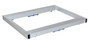 Vestil Aluminum Pallet Dolly with Tilt - 40 In. x 48 In. 8000 lb - Silver