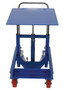 Vestil Steel Ergonomic Manual Die Table - 24 In. x 30 In. Platform 2000 lb - Blue