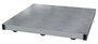 Vestil Aluminum Pallet Dolly with Pallet Top - 42 In. x 42 In. 4000 lb - Silver