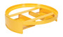 Vestil Steel Drum Stand - 55 Gallon 24-1/2 In. x 24-7/8 In. x 6 In. 1500 lb - Yellow