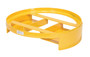 Vestil Steel Drum Stand - 55 Gallon 24-1/2 In. x 24-7/8 In. x 6 In. 1500 lb - Yellow
