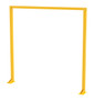 Vestil Steel Economical Overhead Door Warning Barrier - 10 Ft. x 10 Ft. - Yellow