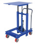 Vestil Steel Ergonomic Manual Die Table - 24 In. x 30 In. Platform 2000 lb - Blue