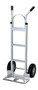 Vestil Aluminum Dual Handle Hand Truck - 19 In. x 20 In. x 51-1/4 In. 500 lb - Silver