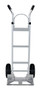 Vestil Aluminum Dual Handle Hand Truck - 19 In. x 20 In. x 51-1/4 In. 500 lb - Silver
