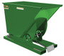 Vestil Steel Heavy Duty Self Dumping Hopper - 3/4 Cubic Yard 6000 lb - Green