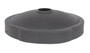 Vestil Low-Density Polyethylene Universal - 55 Gallon Drum Recycling Lid - Black