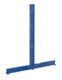 Vestil Steel Double-Sided Cantilever Upright - 12 In. Usable Arms 12 Ft. High 26600 lb - Blue