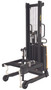 Vestil Steel DC Powered Drum Lifter/Rotator/Transport - 61 In. x 36-1/4 In. x 88 In. 550 lb - Black/Yellow