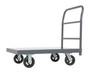 Vestil Steel Smooth Deck Platform Truck - 24 In. x 36 In. 2000 lb - Gray